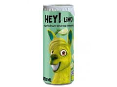 HEY! LIMO - sýtený nápoj s príchuťou mäta limeta 250ml