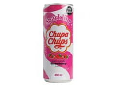 Chupa Chups sýtená limonáda Strawberry zero sugar 250ml