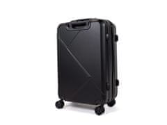 Mifex  Cestovný kufor sredny V99, čierny, TSA,68x43x25
