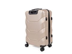 Mifex Cestovný kufor veľký V265, champagne, TSA,75x50x30