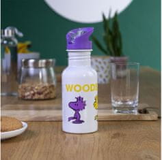 Snoopy fľaša so slamkou 500 ml Woodstock