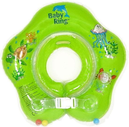 Babypoint BABY RING Kruh na kúpanie 0-24 m - zelený