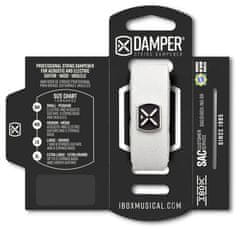 iBOX DSXL01 Damper extra large - Leather iron tag - white color