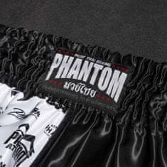 Phantom Muay Thai šortky PHANTOM Legend - čierna/biela