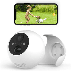 Sobex Bezpečnostná kamera Litmor Wifi, IP, FULL-HD - wifi kamera - vonkajšia kamera. 100% bezdrôtová, nabíjateľná