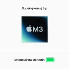 Apple MacBook Air 13 M3 8 GB / 512 GB, 10-core GPU (MRXP3SL/A) SK Space Grey