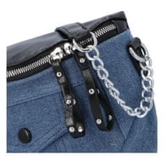 Turbo Bags Retro jeansová ľadvinka Roy4l, čierna