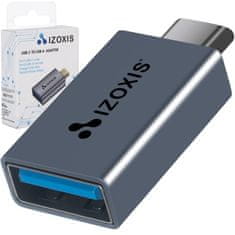 Izoxis OTG redukcia z USB-C na USB-A 3.0