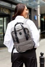 Lulu Castagnette Dámsky cestovný ruksak vyrobený z odolného polyesteru