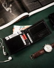 Pierre Cardin Klasická, elegantná pánska peňaženka z prírodnej kože