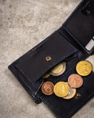 Malá, kožená pánska peňaženka bez zapínania