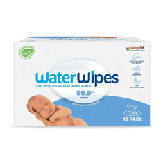 WaterWipes Odbúratené obrúsky 100% BIO 720 ks