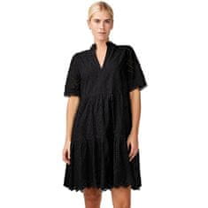 Y.A.S Dámske šaty YASHOLI Regular Fit 26027163 Black (Veľkosť XS)