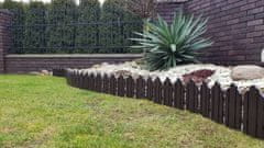 TopKing Záhradný plot plast dekoratívny 2,3 m