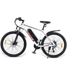 Samebike SAMEBIKE MY-SM26 26" Powerful Electric Mountain Bike with 4 Riding Modes and Fast Charging - Range up to 80 km, Speed up to 30 km/h, 48V 8Ah Li-ion Battery Bela