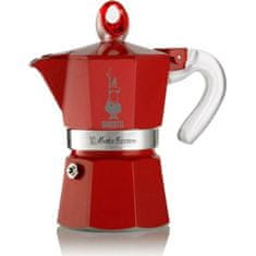 BIALETTI Moka Glossy kávovar Red -