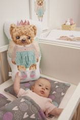 Ceba Baby Ceba Baby Mazlící polštářek Fluffy Puffy Lizzy 50cm + plakát zdarma