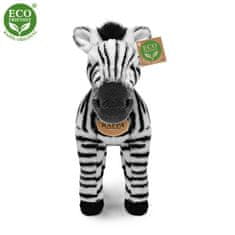 Zebra Plyšová stojaca 30 cm ECO-FRIENDLY