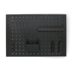 Zeller Poznámková doska so zásuvkami 50x35cm, čierna