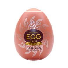 Tenga Tenga Hard Boiled Egg Shiny 2, diskrétne vajíčko na masturbáciu