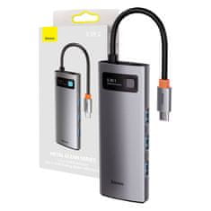 BASEUS Adaptér 5w1 Baseus Hub USB-C na 3x USB 3.0 + HDMI + USB-C PD