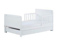 MôjNábytok Detská posteľ OLEK | biela 70 x 140 cm