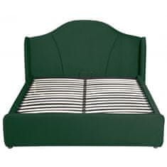 Lectus Čalúnená posteľ Sunrest II 160x200 zelená