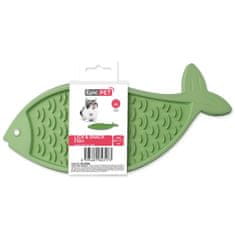 EPIC PET Podložka lízacia Lick&Snack ryba pastelová zelená 28x11, 5cm