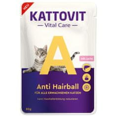 Kattovit Kapsička Vital Care Anti Hairball losos 85g