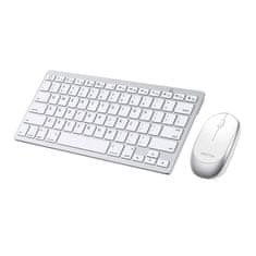 OMOTON Kombinovaná myš a klávesnice Omoton KB066 30 (stříbrná)