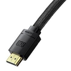 BASEUS Kabel HDMI na HDMI Baseus High Definition 0,5 m, 8K (černý)