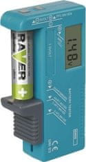 EMOS Univerzálny tester batérií (AA, AAA, C, D, 9V, gombíkových)