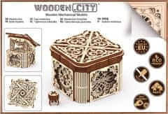 Wooden city 3D puzzle Tajomná schránka 176 dielikov