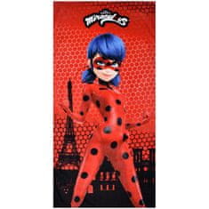 STAMION Plážová osuška Miraculous Ladybug - Čarovná Lienka