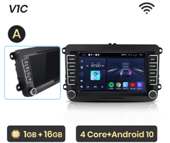 Essgoo 2DIN Android autorádio pre Volkswagen VW SEAT Leon Passat B6 B7 Tiguan Touran GOLF 5, 6, POLO Auto RDS GPS 2din autorádio Škoda Octavia mk2, Fabia mk2, Superb