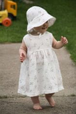 NEW BABY Dojčenský mušelínový klobúčik Zoe - 68 (4-6m)