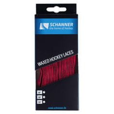 Schanner Hokejové šnúrky Schanner voskované Farba: čierna, Dĺžka: 243 cm / 96"