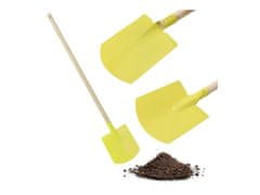 GARDEN LINE Rovná lopata, žltá "malý záhradník", lopata pre deti 85x15 cm