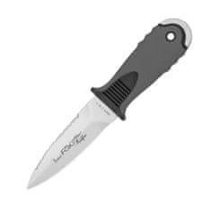 Fox Knives 646/11 Tekno SUB potápačský nôž 11 cm, šedá, TPE, plastové puzdro