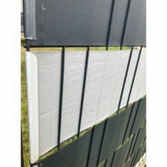 Gardlov  23710 Montážne klipy na plot 19 x 1,25 cm, 20 ks, sivá
