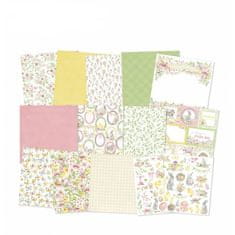 Creative Hobby Blok scrapbook papierov Spring is calling 30,5x30,5cm, 12 ks + 2 bonusové