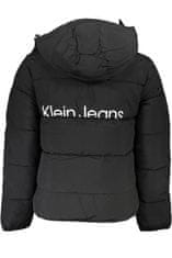 Calvin Klein  Perfektná Pánska Bunda Čierna Farba: čierna, Veľkosť: M