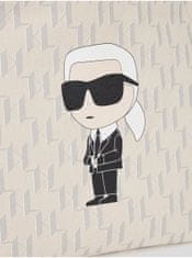 Karl Lagerfeld Béžový dámsky shopper KARL LAGERFELD Ikonik 2.0 UNI
