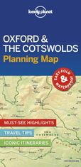 Lonely Planet WFLP Oxford & The Cotswolds Planning Map