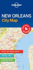 Lonely Planet WFLP New Orleans City Map 1st edition