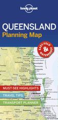 Lonely Planet WFLP Queensland Planning Map 1st edition