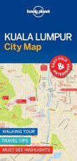 Lonely Planet WFLP Kuala Lumpur City Map 1st edition
