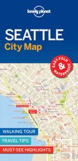 Lonely Planet WFLP Seattle City Map 1st edition