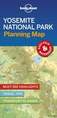 Lonely Planet WFLP Yosemite NP Planning Map 1st edition