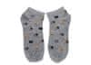 Členkové bambusové ponožky šedé, Veľkosť: 38-42